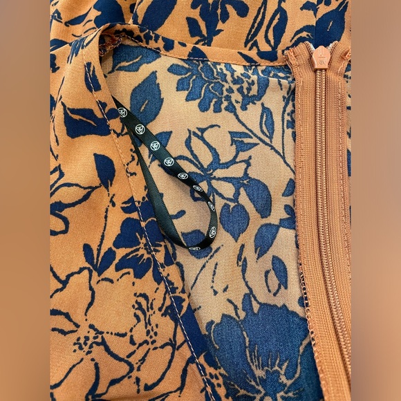 Missguided Floral-Print Twist-Front Mini Dress NEW Size 6 - Picture 5 of 10